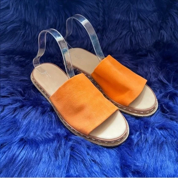 New! RAG & BONE Cairo Suede Flat Slide Sandals - Picture 7 of 10